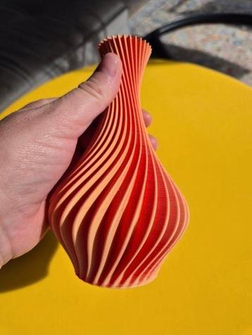 Spiraal vaasjes 3d print, waterproof  beschikbaar voor biedingen