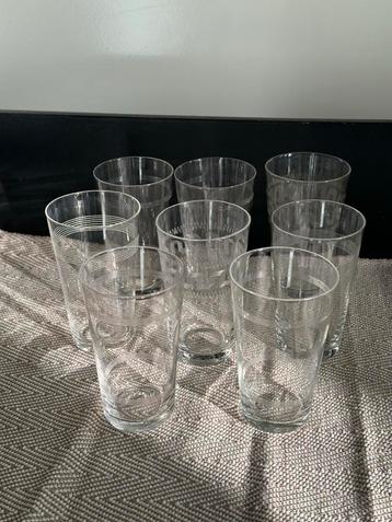 Antieke Limonadeglazen (8 stuks) beschikbaar voor biedingen