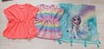 Nieuw! Strand jurk jurkjes cover up neon regenboog Frozen 2, Nieuw, Meisje, Ophalen of Verzenden, Disney