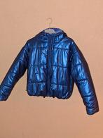 Mooie jas metallic blauw merk ydence - jacket bubbles maat s, Kleding | Dames, Jassen | Winter, Blauw, Zo goed als nieuw, Maat 36 (S)