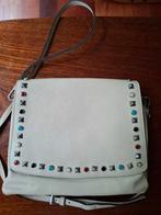 Abro vintage handtas schoudertasje, Sieraden, Tassen en Uiterlijk, Tassen | Damestassen, Ophalen of Verzenden, Gebruikt, Wit, Schoudertasje