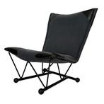 Vintage Flyer fauteuil Pierre Mazairac en Karel Boonzaaijer, Huis en Inrichting, Fauteuils, Gebruikt, Vintage, 75 tot 100 cm, Metaal