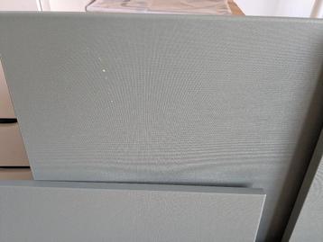 Kastdeurtjes Besta ikea grijsgroen - afbeelding 2