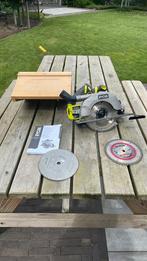 Ryobi brushless handcirkelzaag R18CS7, Doe-het-zelf en Verbouw, Gereedschap | Zaagmachines, Cirkelzaag, Ophalen of Verzenden, Zo goed als nieuw