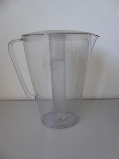 Waterkan transparant met koelelement, Huis en Inrichting, Keuken | Keukenbenodigdheden, Zo goed als nieuw, Ophalen of Verzenden