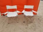 Sklum, set strand/campeerstoelen wit, Ophalen, Zo goed als nieuw, Campingstoel