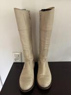 zgan leren Walk in the Park laarzen mt.39 € 22,00, Kleding | Dames, Schoenen, Hoge laarzen, Beige, Ophalen of Verzenden, Zo goed als nieuw