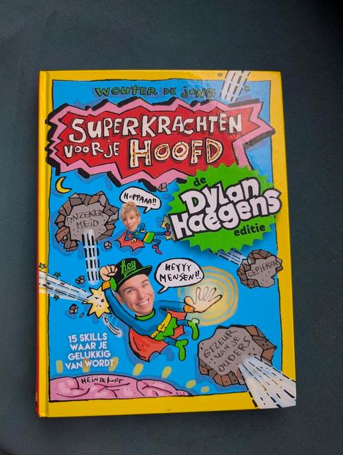 Superkrachten voor je hoofd.Editie Dylan Haegens.Nieuwstaat, Boeken, Kinderboeken | Jeugd | 10 tot 12 jaar, Zo goed als nieuw