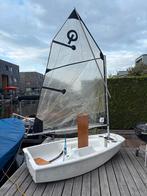 Optimist Blue Dragon - Polyethyleen, Watersport en Boten, Open zeilboten, Ophalen, Gebruikt, Optimist, Minder dan 3 meter