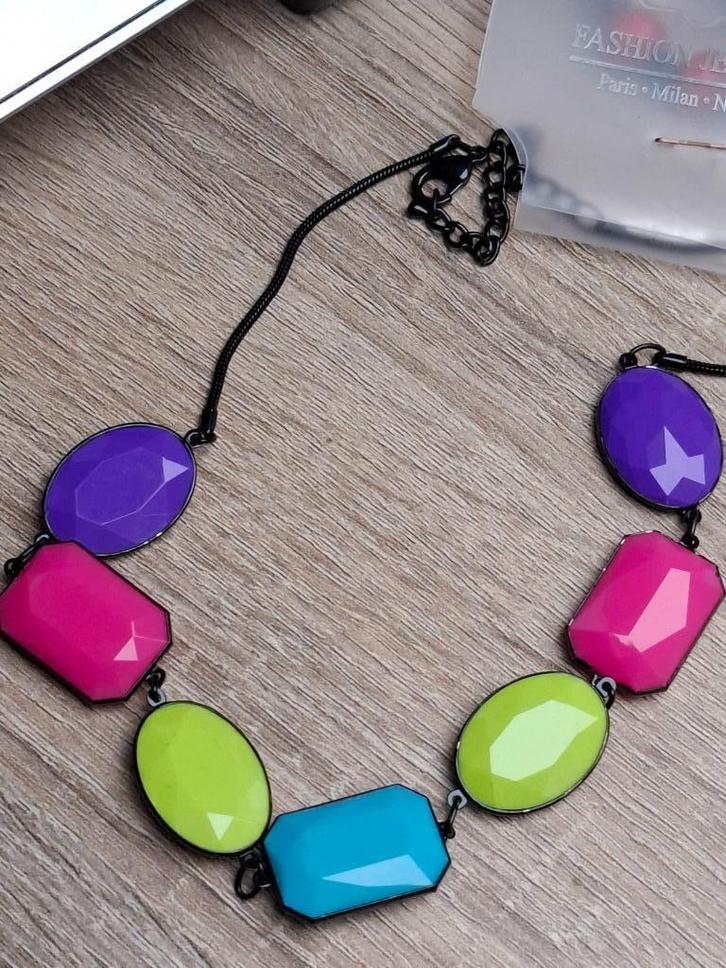 **SALE** Ketting 0.50 eurocent, Sieraden, Tassen en Uiterlijk, Oorbellen, Zo goed als nieuw, Overige materialen, Overige kleuren