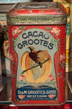 Grootes Cacao Westzaan Zaanstreek Blik - Topstuk! 225 euro, Verzamelen, Blikken, Ophalen of Verzenden, Gebruikt, Overige