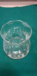 Vaas van glas, rond, Ophalen of Verzenden