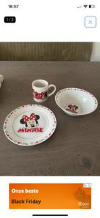 Minnie Mouse Set, Huis en Inrichting, Keuken | Servies, Nieuw, Ophalen of Verzenden, Bord(en), Overige stijlen