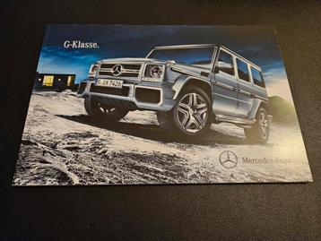 Brochure Mercedes-Benz G-klasse 2014 beschikbaar voor biedingen