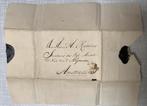 NL 1803 BRIEF COVER M ‘DRIE STUIVER AMSTERDAM’ STEMPEL /A7, Postzegels en Munten, Brieven en Enveloppen | Nederland, Ophalen of Verzenden