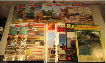 Grote partij tijdschriften - Modelspoor / ModelTrein beschikbaar voor biedingen