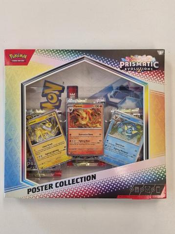 prismatic evolutions poster collection beschikbaar voor biedingen