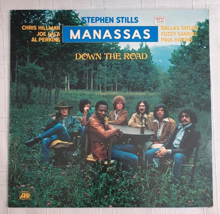 LP Stephen Stills, Manassas - Down the road - ATL40440 -1973, Cd's en Dvd's, Vinyl | Rock, Poprock, 12 inch, Verzenden