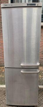 Bosch RVS koel vries combi, hoogte 1.85, Ophalen of Verzenden