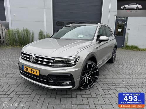 Volkswagen Tiguan 2.0TSI 4Motion Highlinevolledig uitgevoerd, Auto's, Volkswagen, Bedrijf, Te koop, Tiguan, 360° camera, 4x4, ABS