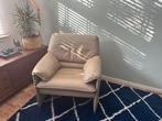 Leren design fauteuil / leunstoel van Leolux Bora Bora, Huis en Inrichting, Fauteuils, Ophalen, Gebruikt, 75 tot 100 cm, Leer