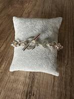 MKM zilver armband met staaf sluiting., Verzenden, Nieuw, Zilver, Zilver