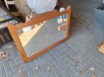 Antieke spiegel, Ophalen, Rechthoekig, 50 tot 100 cm, Minder dan 100 cm