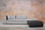 ZGANieuw Moroso Springfield design hoekbank in stof + leer, Huis en Inrichting, Metaal, Moroso, Design, Hoekbank