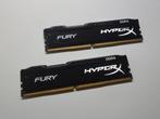 HyperX Fury 8GB DDR4 2400MHz (2x4GB), Computers en Software, RAM geheugen, Gebruikt, DDR4, 8 GB, Ophalen of Verzenden
