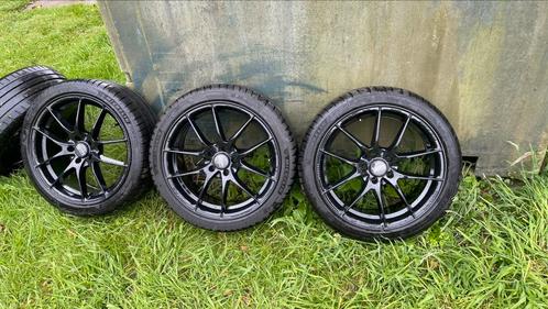 OZ Leggera HLT 17inch 5x100 michelin pilot sport 4, Auto-onderdelen, Banden en Velgen, Banden en Velgen, Zomerbanden, 17 inch