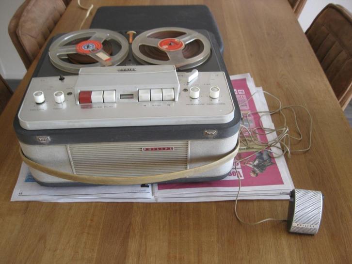 Bandrecorders met veel banden, Audio, Tv en Foto, Bandrecorders, Bandrecorder, Met stofkap, Met banden, Ophalen