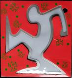 la linea lamp - boekensteun Osvaldo Cavandoli Keith Haring, Ophalen of Verzenden