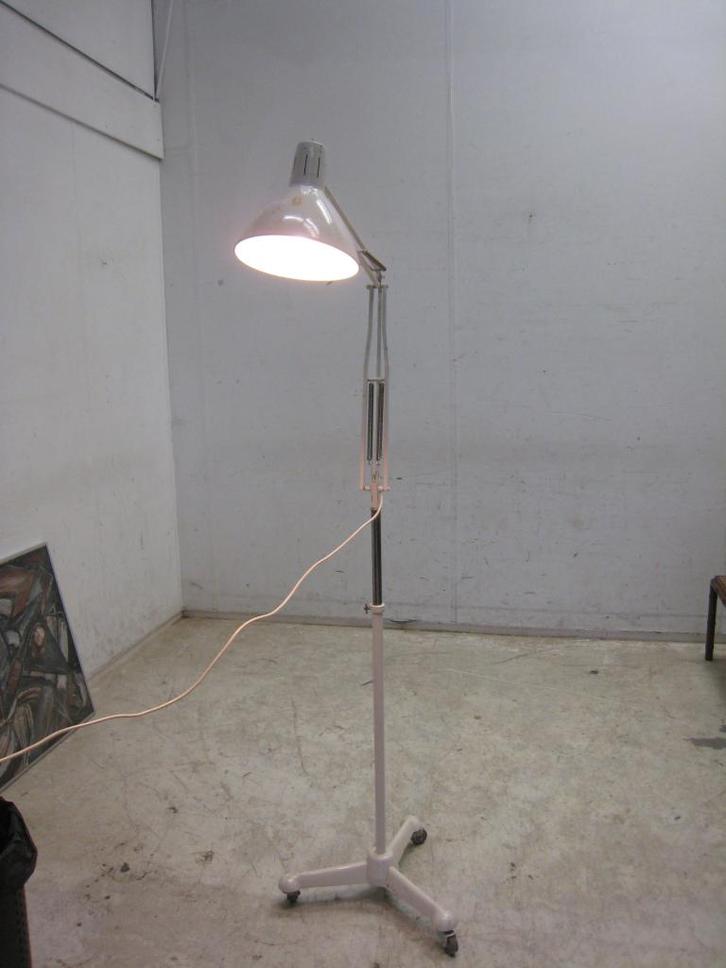 Vintage Luxo Lameris vloerlamp, Huis en Inrichting, Lampen | Vloerlampen, Gebruikt