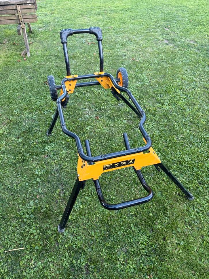 Dewalt Zaagtafel Onderstel - Mobiel, Doe-het-zelf en Verbouw, Gereedschap | Overige machines, Zo goed als nieuw, Ophalen
