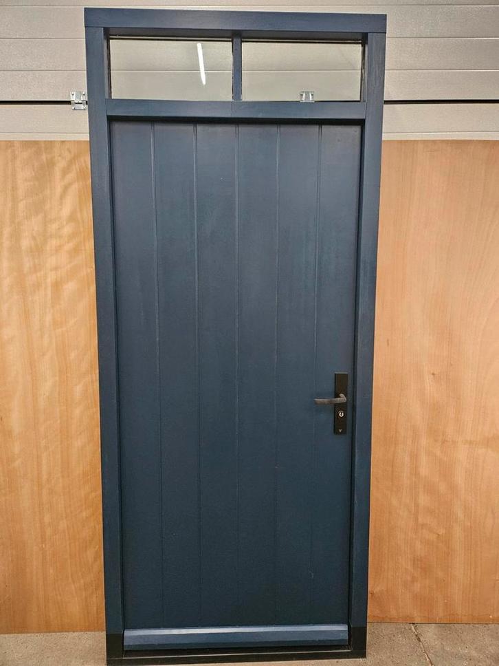 Achterdeur XXL (122 x 211,5) NIEUW met DTS dorpel OP MAAT, Doe-het-zelf en Verbouw, Deuren en Horren, Zo goed als nieuw, Buitendeur
