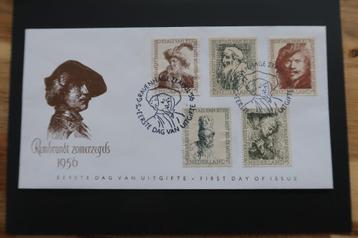 FDC E25 Rembrandt blanco dichte klep geen garantie beschikbaar voor biedingen