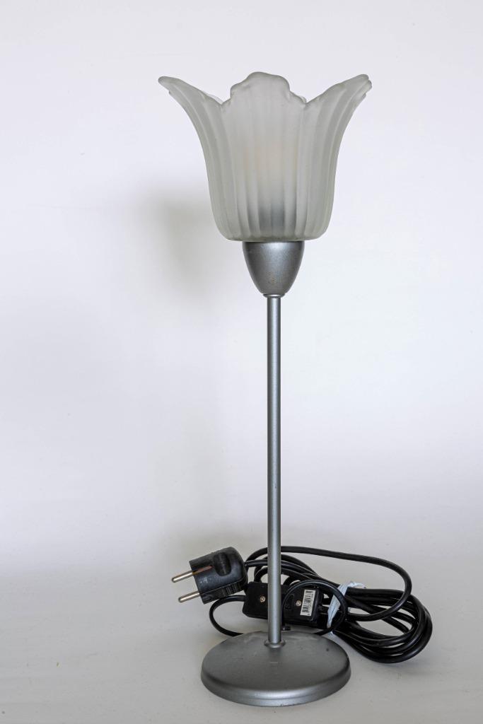 Huis en Inrichting > Lampen | Tafellampen, Huis en Inrichting, Lampen | Tafellampen, Zo goed als nieuw, Minder dan 50 cm, Glas