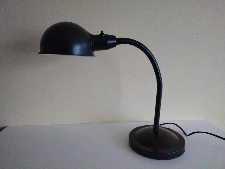 Bureaulamp - Bauhaus - Vintage - Ikea A0301, Huis en Inrichting, Lampen | Tafellampen, Gebruikt, Minder dan 50 cm, Metaal, Ophalen of Verzenden