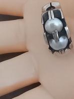 Héél bijzondere zware zilveren 925 ring.   Maat 18- 19, Sieraden, Tassen en Uiterlijk, Ringen, 18 tot 19, Ophalen of Verzenden