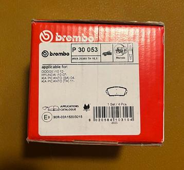 Remblokken Brembo P30 053 beschikbaar voor biedingen
