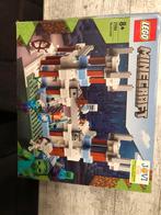 Minecraft lego biuwset 21186 incl doos, Ophalen of Verzenden, Zo goed als nieuw
