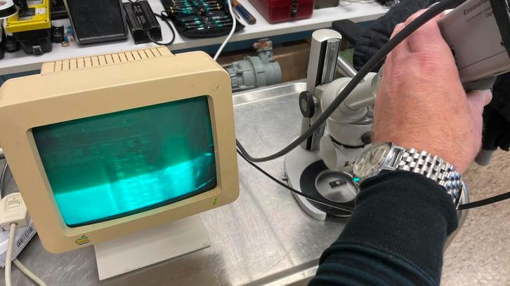 Apple Macintosch Plus, II en monitor 1984 Apple IIc G091S, Computers en Software, Vintage Computers, Ophalen of Verzenden