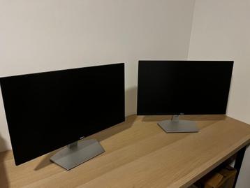 2x Dell S2421H Full HD 75hz monitors with stereo speakers beschikbaar voor biedingen