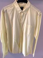 Heerlijke soepel dragende lichtgele heren blouse 4xgedragen, Ophalen of Verzenden, Zo goed als nieuw, Geel, Halswijdte 43/44 (XL)