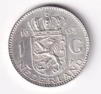 1 Gulden 1963 Zeer Netjes, 1 gulden, Koningin Juliana, Verzenden, Zilver