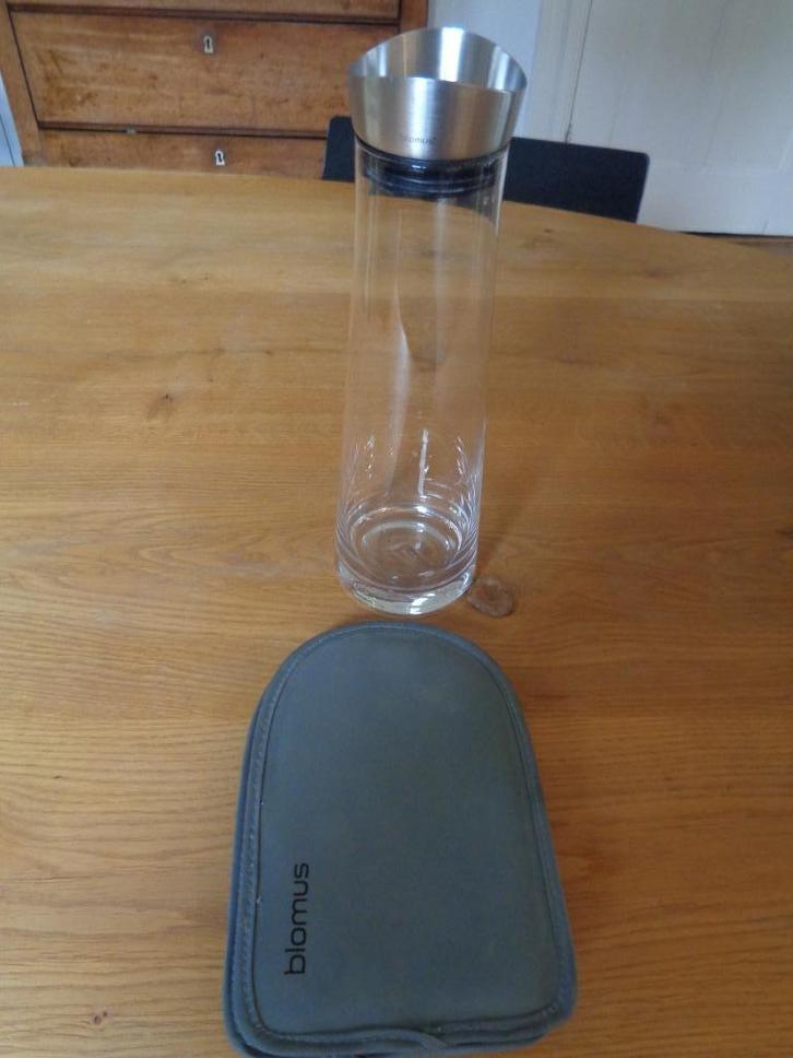 BLOMUS wijnkoeler + karaf: 1L, Huis en Inrichting, Keuken | Servies, Nieuw, Overige typen, Effen, Glas, Ophalen of Verzenden