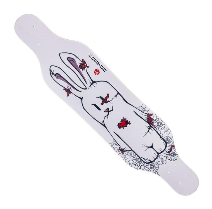 Longboard KOSTON Bad Rabbit Compleet -35% korting OP=OP!!!, Sport en Fitness, Skateboarden, Nieuw, Skateboard, Longboard, Ophalen of Verzenden