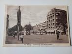Den Haag Stationsweg met Tram 1930, Ophalen of Verzenden, 1920 tot 1940, Gelopen, Zuid-Holland