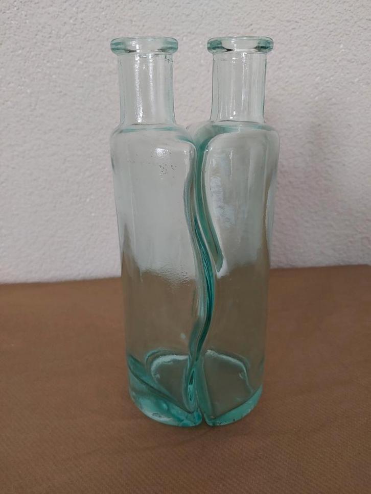 2 vintage Vetreria Etrusca Flesjes - Italiaans Design, Antiek en Kunst, Antiek | Servies los, Ophalen of Verzenden