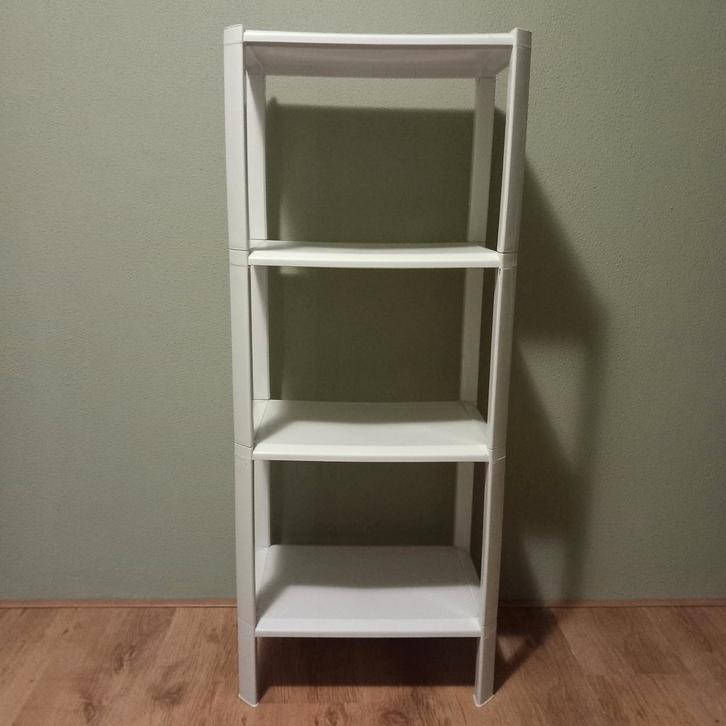 4 laags kunstof opbergrekje., Huis en Inrichting, Kasten | Stellingkasten, Gebruikt, Ophalen